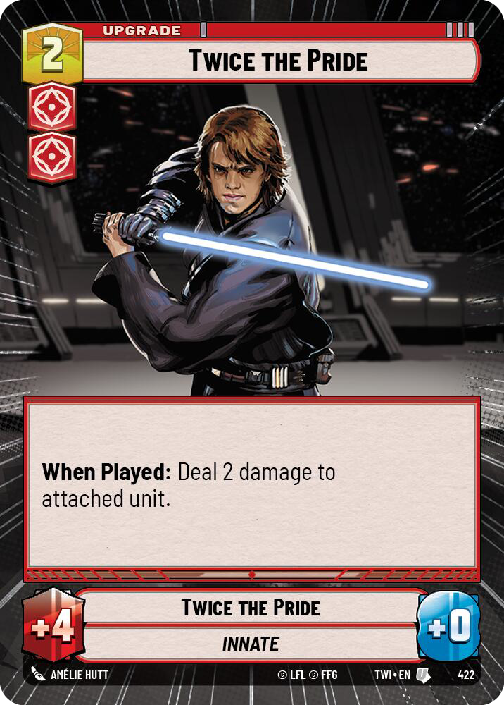 Twice the Pride, Twilight of the Republic Card Art