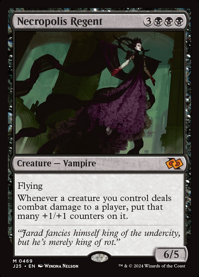 Necropolis Regent, Foundations jumpstart Card Art