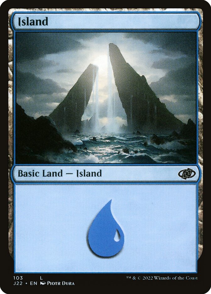 Island, Jumpstart 2022 Card Art