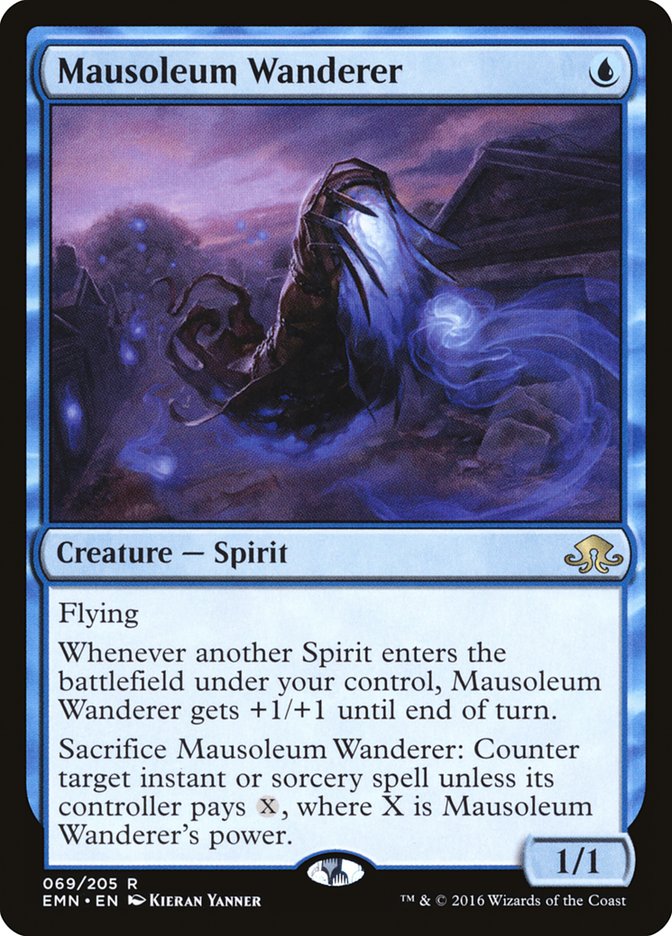 Mausoleum Wanderer, Eldritch Moon Card Art