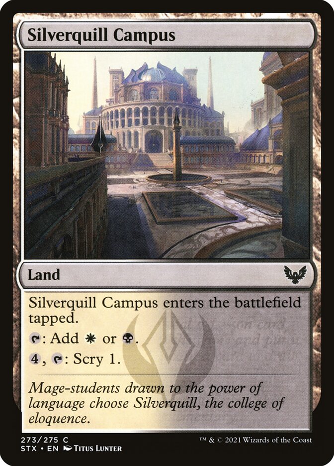 Silverquill Campus, Strixhaven: School Of Mages Card Art