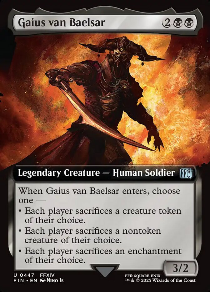 Gaius van Baelsar, Final fantasy Card Art