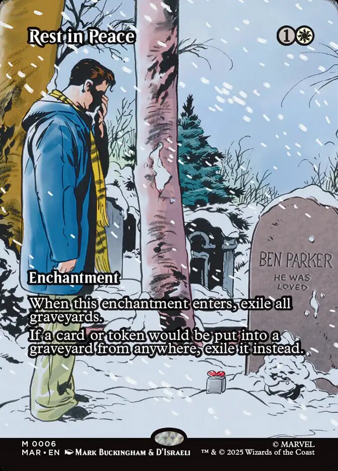Rest in Peace, Marvel Universe Card Art