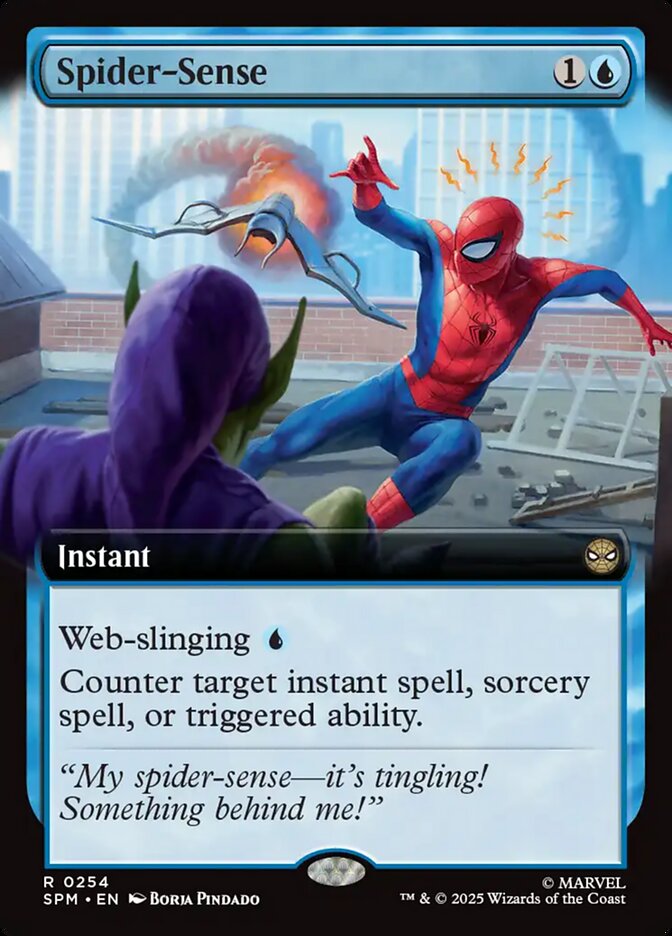 Spider-Sense, Marvel'S Spider-Man Card Art