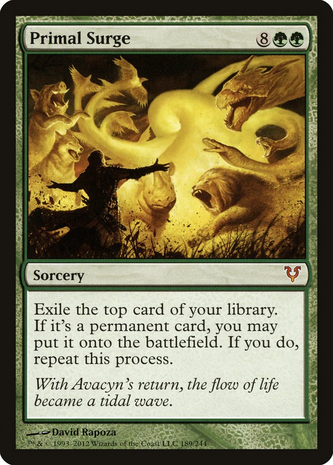 Primal Surge, Avacyn Restored Card Art