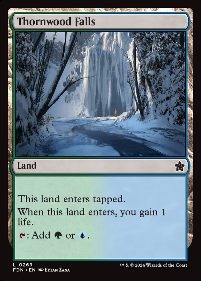 Thornwood Falls, Foundations Card Art