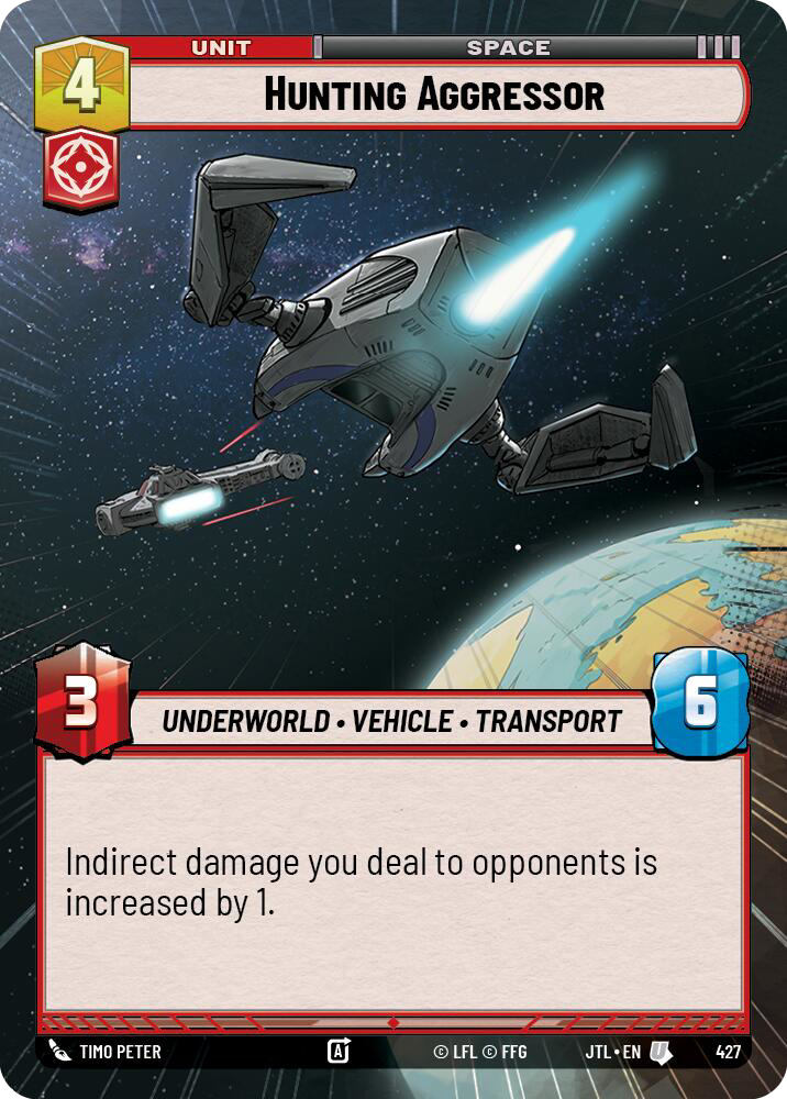 Hunting Aggressor, Jump to Lightspeed Card Art