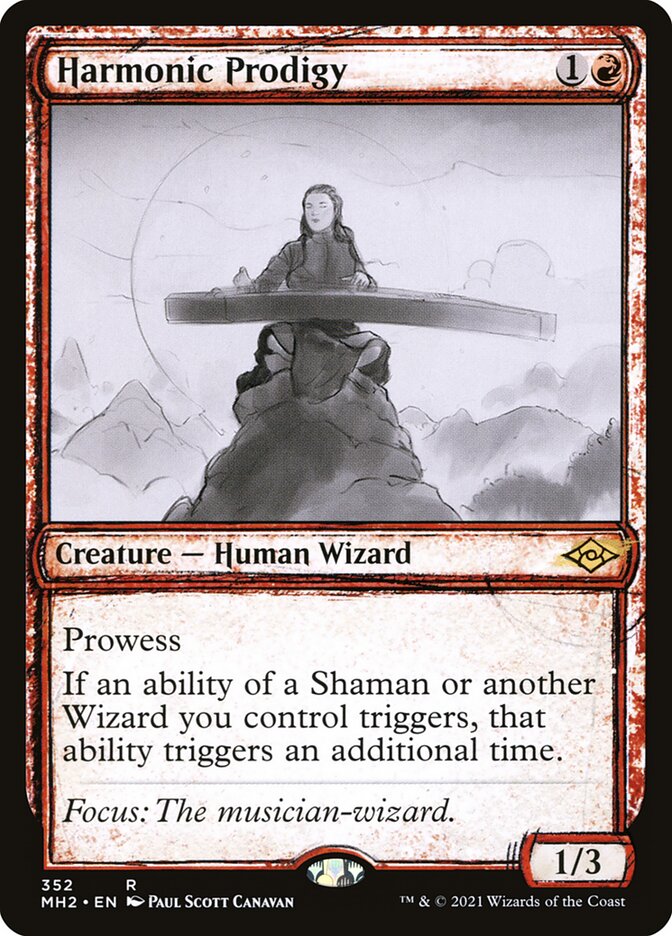 Harmonic Prodigy, Modern Horizons 2 Card Art