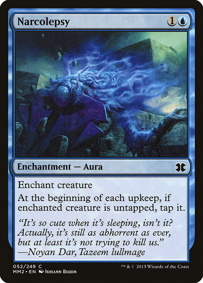 Narcolepsy, Modern Masters 2015 Card Art