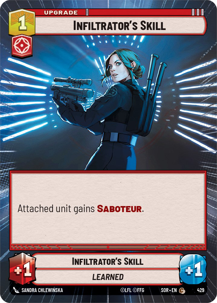 Infiltrator's Skill, Spark of Rebellion Card Art