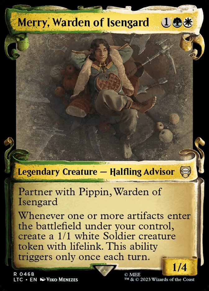 Merry, Warden of Isengard, Tales Of Middle-Earth Commander Card Art