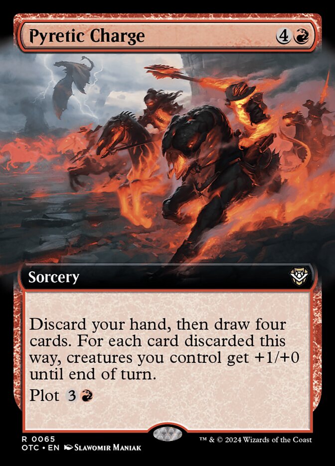 Pyretic Charge, Outlaws Of Thunder Junction Commander Card Art