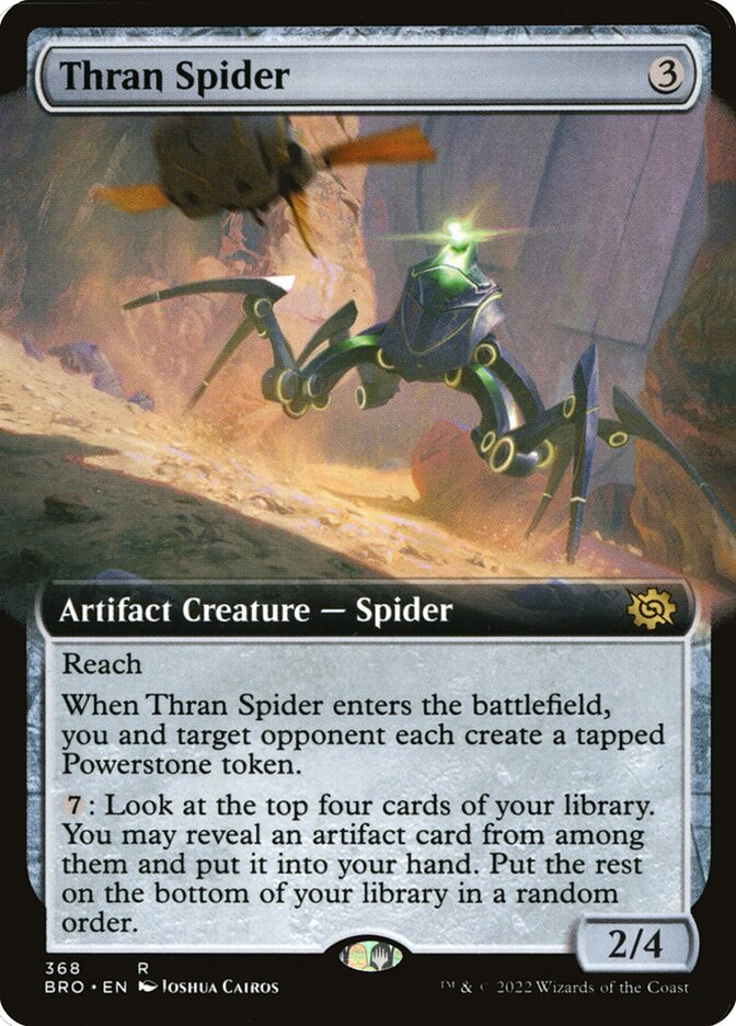 Thran Spider, The Brothers' War Card Art