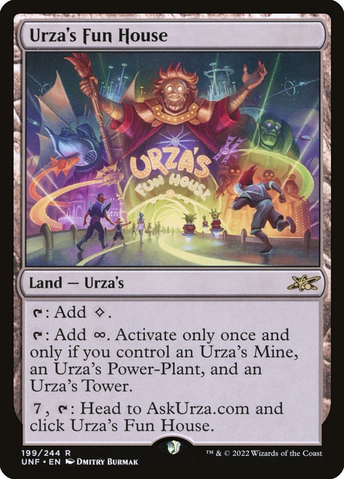 Urza's Fun House, Unfinity Card Art