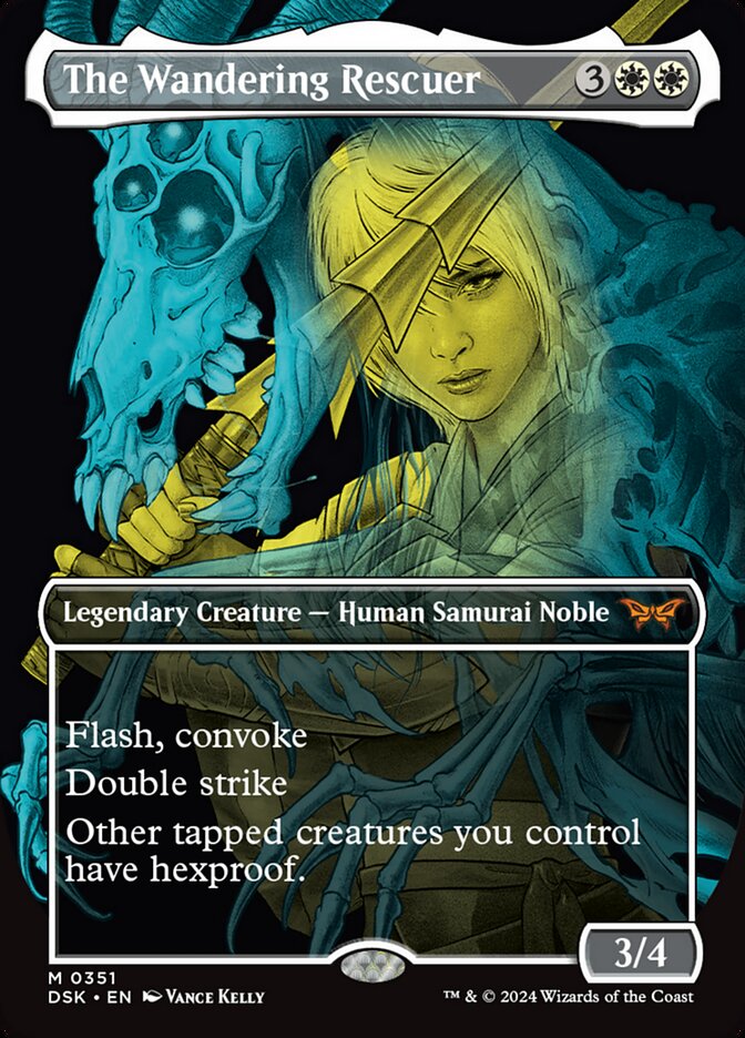 The Wandering Rescuer, Duskmourn: House Of Horror Card Art