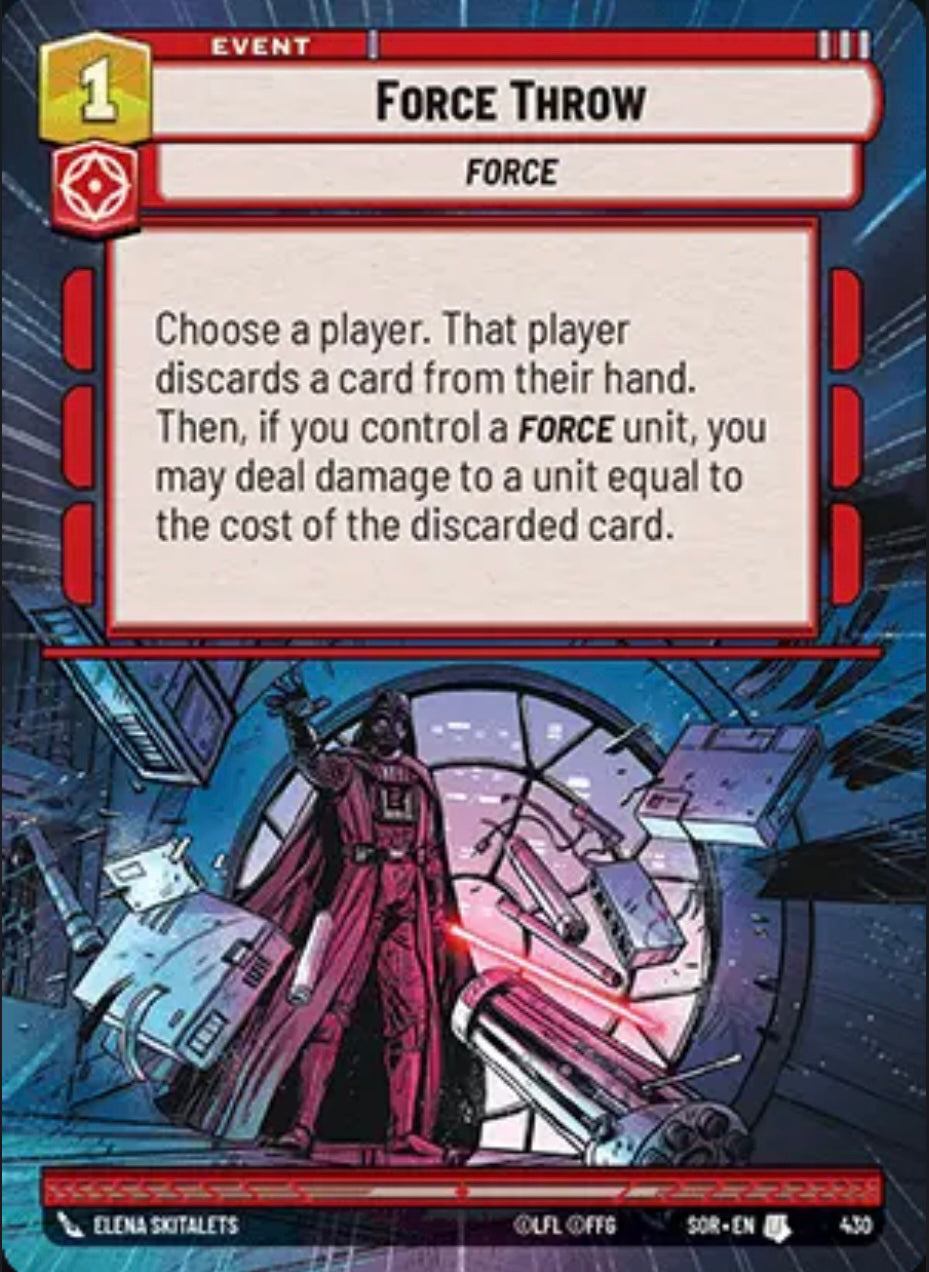 Force Throw - Hyperspace