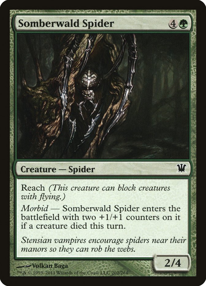 Somberwald Spider, Innistrad Card Art