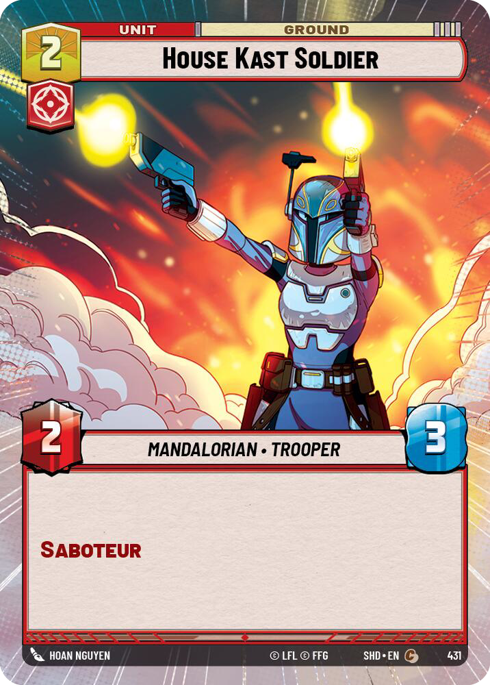 House Kast Soldier - Hyperspace Foil