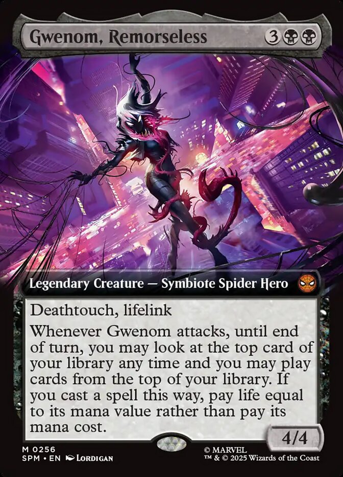 Gwenom, Remorseless, Marvel'S Spider-Man Card Art