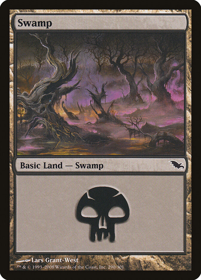 Swamp, Shadowmoor Card Art
