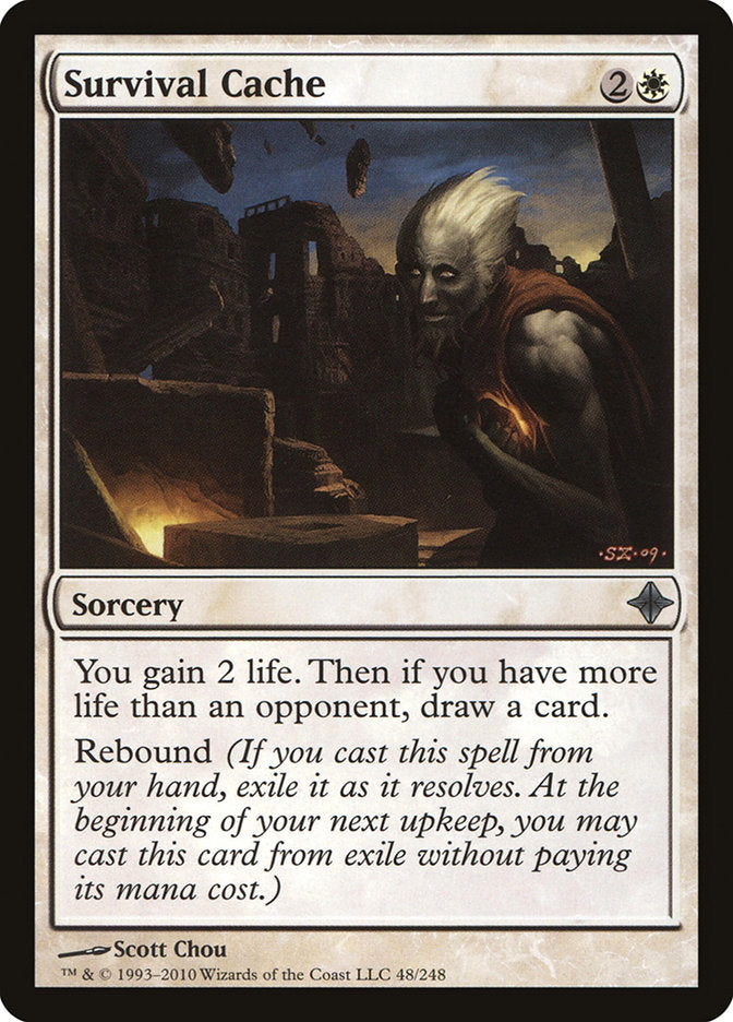 Survival Cache, Rise of the eldrazi Card Art