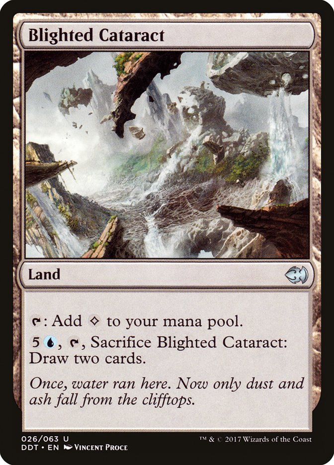 Blighted Cataract, Duel Decks: Merfolk Vs. Goblins Card Art