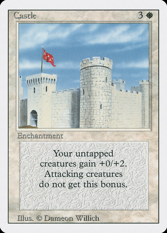 Castle, Revised edition Card Art