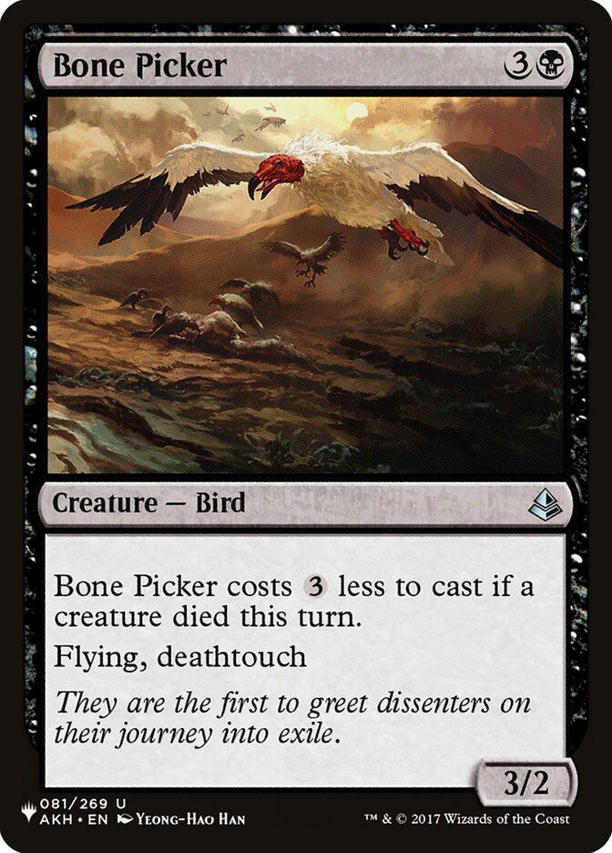 Bone Picker, The List Card Art