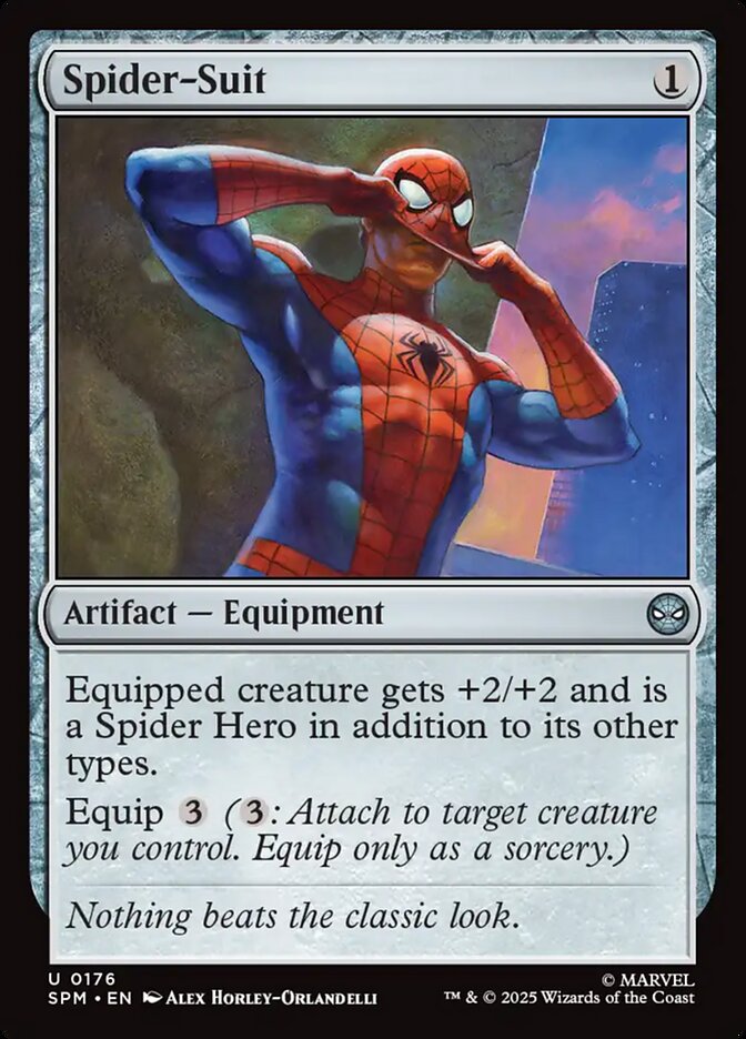 Spider-Suit, Marvel'S Spider-Man Card Art