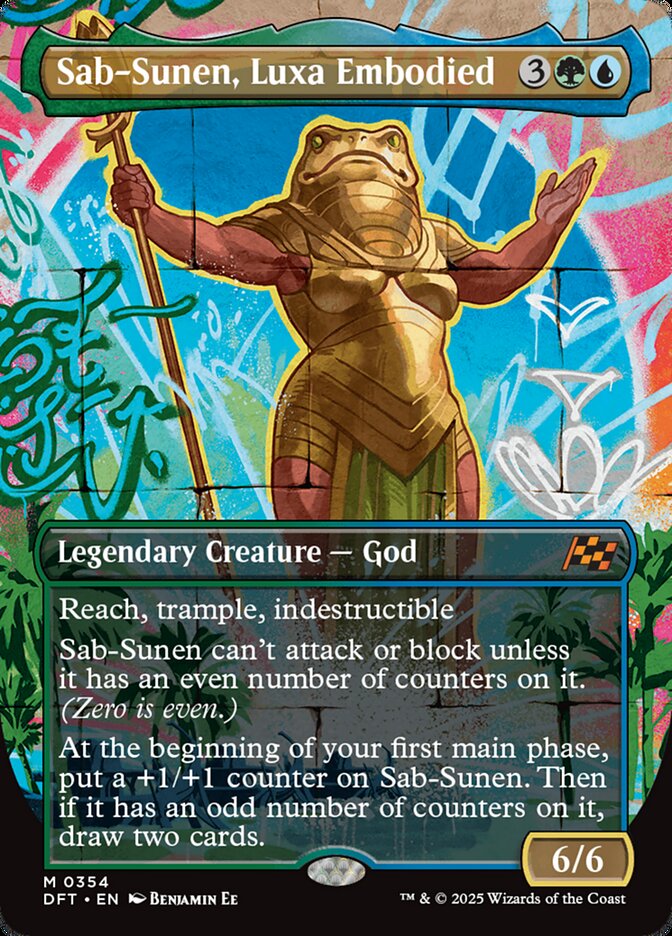 Sab-Sunen, Luxa Embodied, Aetherdrift Card Art