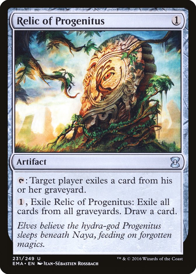 Relic of Progenitus, Eternal Masters Card Art