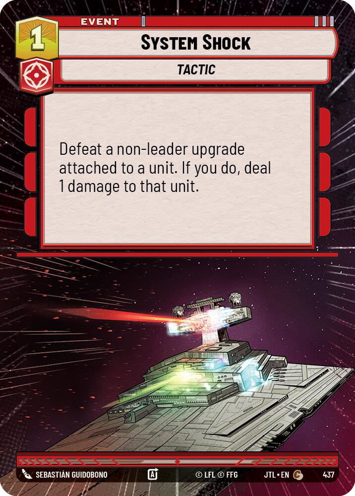 System Shock, Jump to Lightspeed Card Art