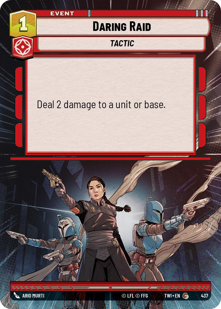 Daring Raid, Twilight of the Republic Card Art