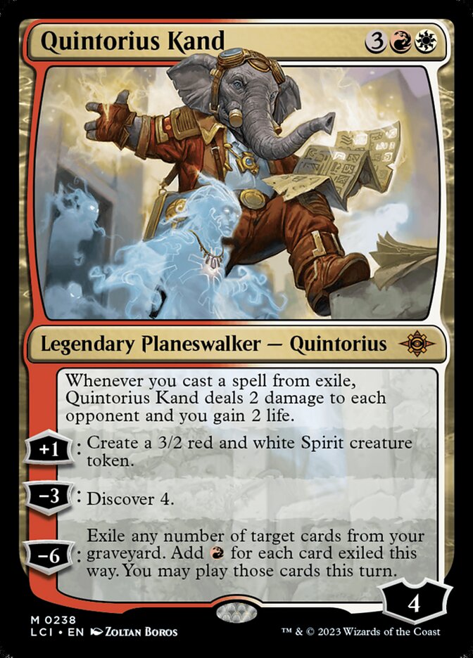 Quintorius Kand, The Lost Caverns Of Ixalan Card Art