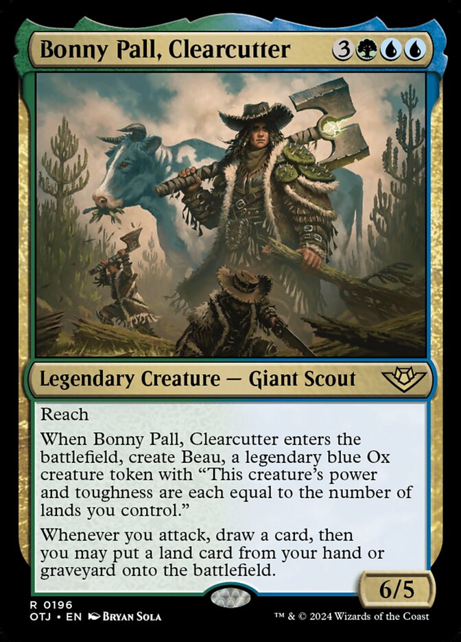 Bonny Pall, Clearcutter, Outlaws Of Thunder Junction Card Art