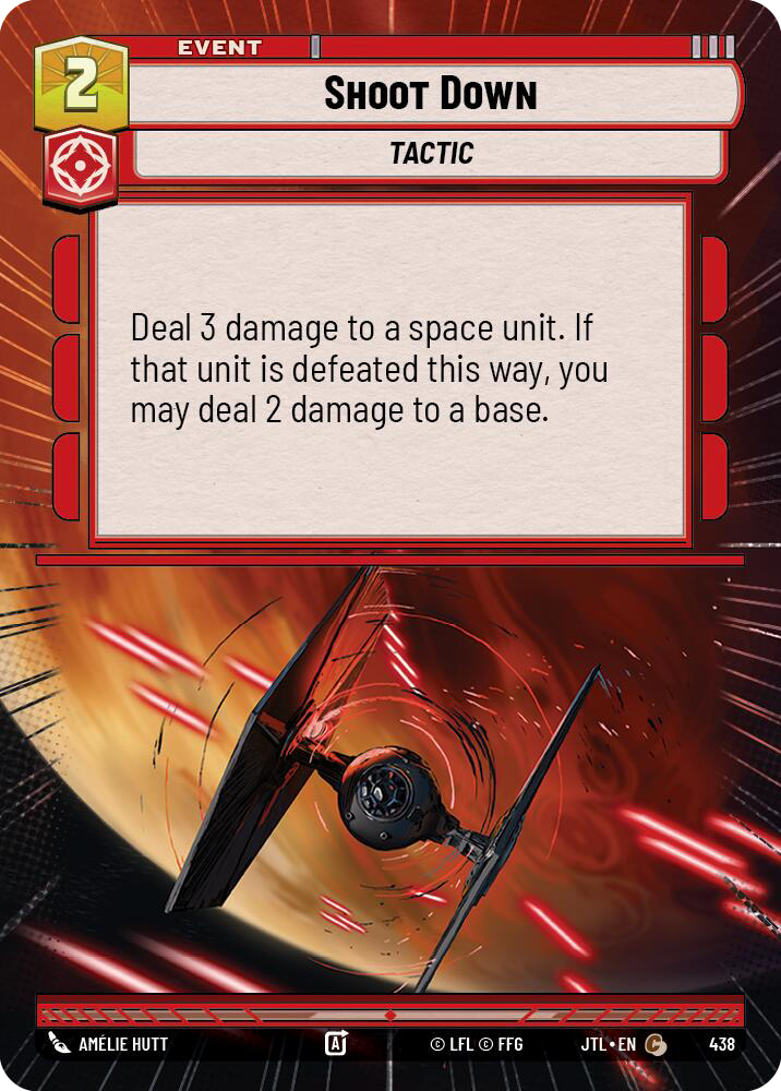 Shoot Down, Jump to Lightspeed Card Art
