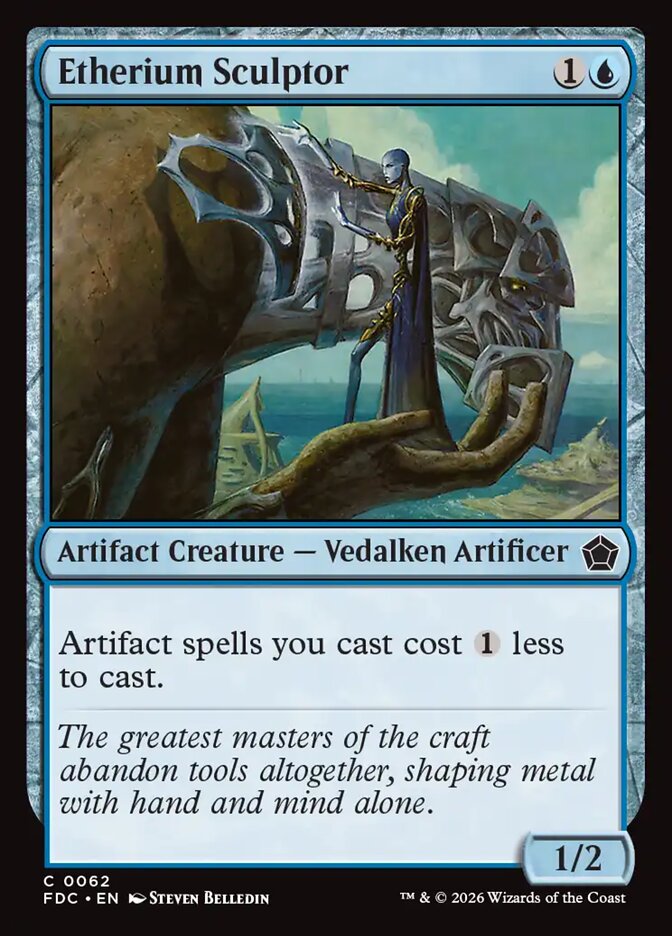 Etherium Sculptor, Foundations Commander Card Art