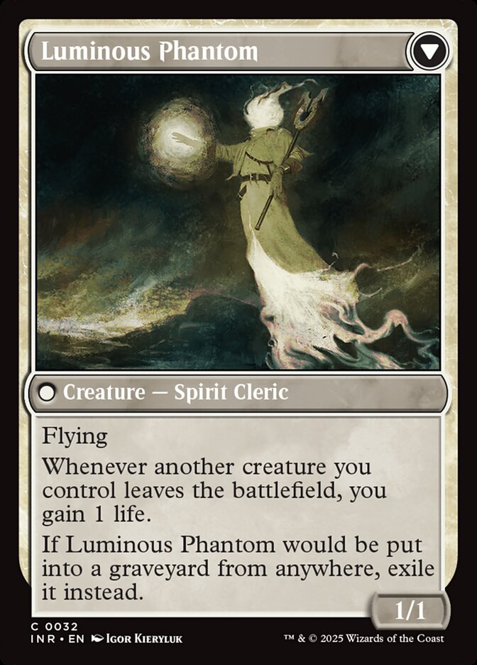 Lunarch Veteran // Luminous Phantom, Innistrad remastered Card Art