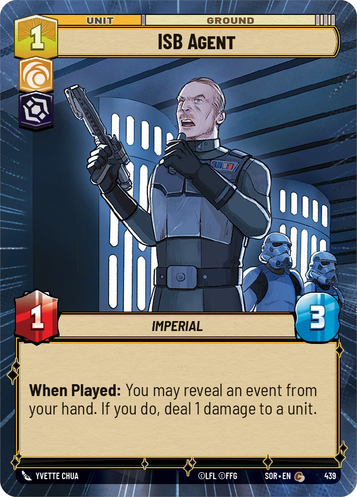 ISB Agent, Spark of Rebellion Card Art