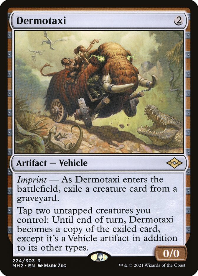 Dermotaxi, Modern horizons 2 Card Art
