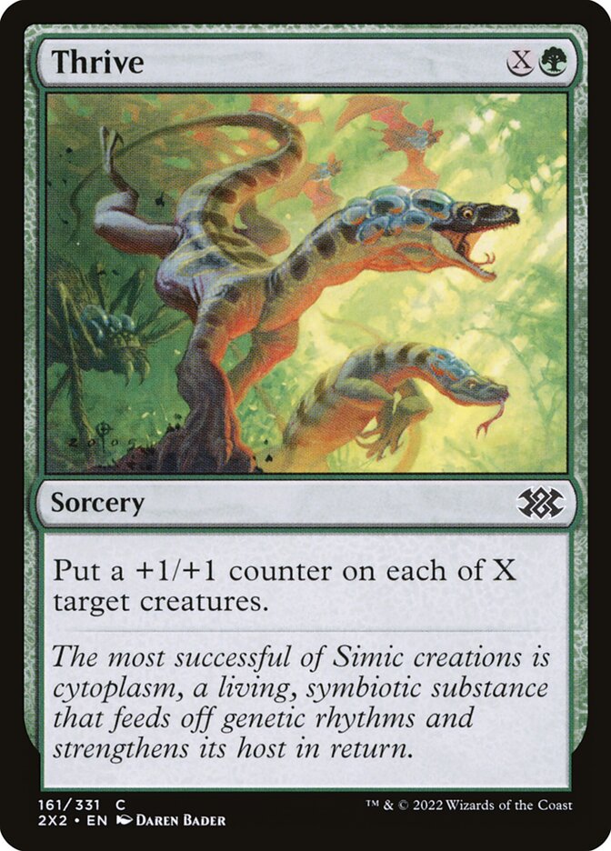 Thrive, Double masters 2022 Card Art