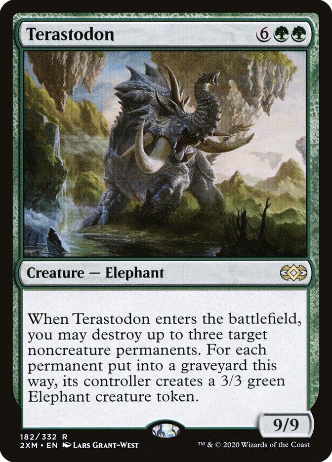 Terastodon, Double Masters Card Art