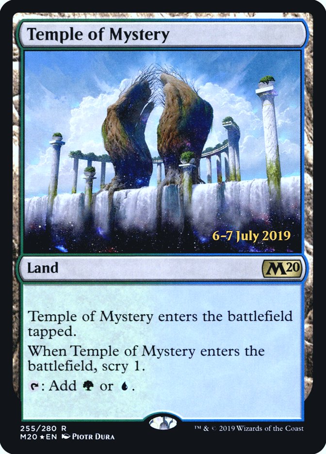 Temple of Mystery, Core set 2020 promos Card Art