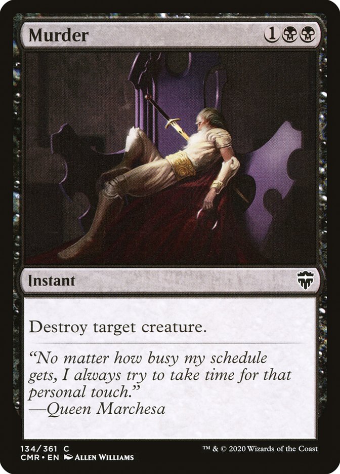 Murder, Commander Legends Card Art