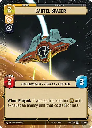 Cartel Spacer - Hyperspace Foil