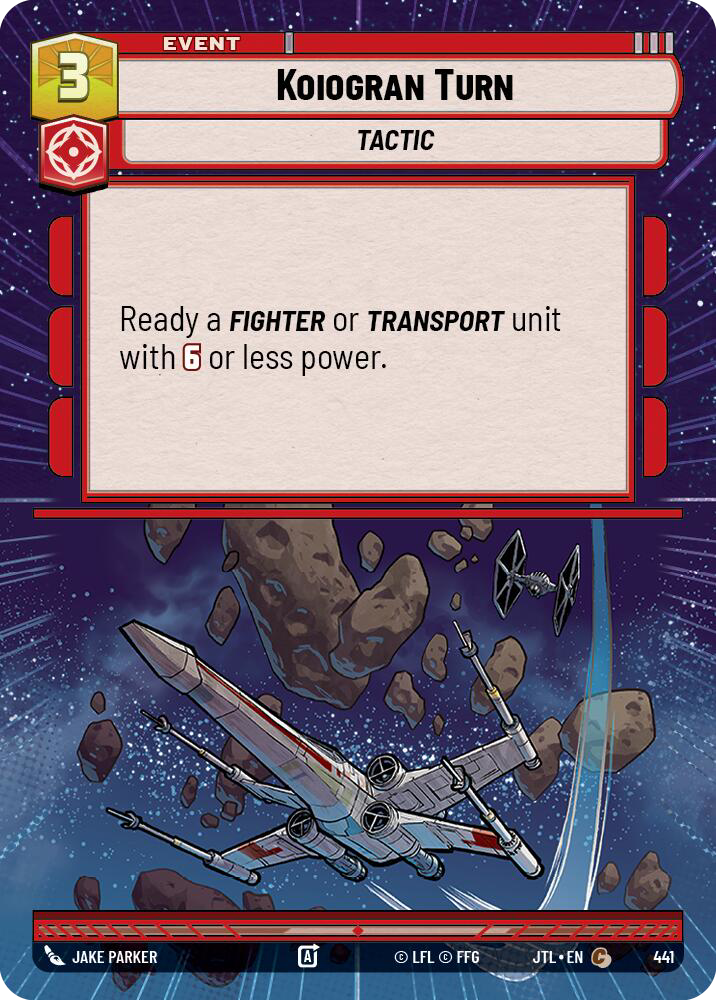 Koiogran Turn, Jump to Lightspeed Card Art
