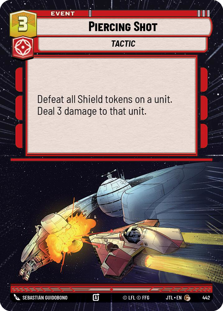 Piercing Shot, Jump to Lightspeed Card Art