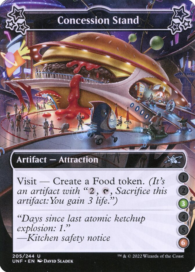 Concession Stand, Unfinity Card Art
