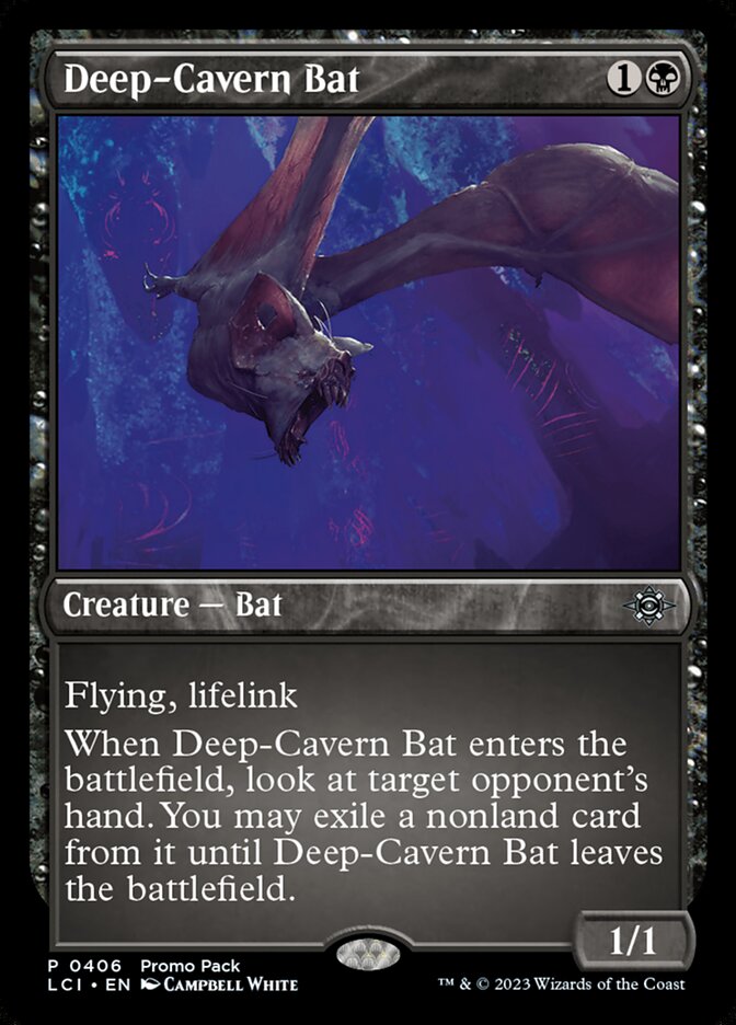 Deep-Cavern Bat, The lost caverns of ixalan Card Art
