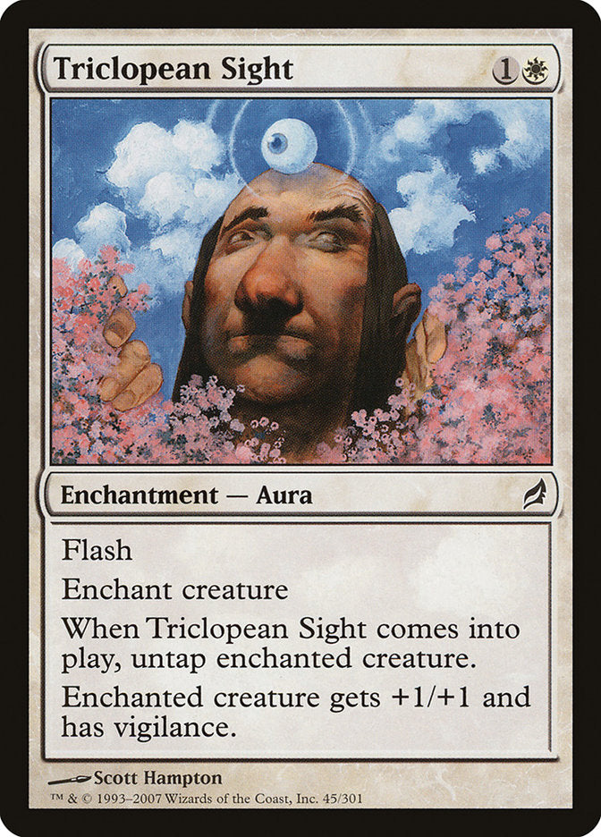Triclopean Sight, Lorwyn Card Art